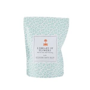 Library of Flowers Willow & Water Bath Salts Relaxing Spa Soak 7oz New